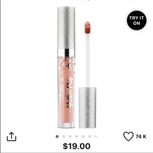 Glitter flip undressed